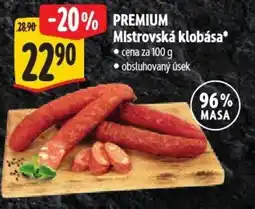Albert PREMIUM Mistrovská klobása nabídka