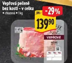 Albert Vepřová pečeně bez kosti v celku nabídka