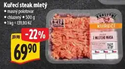 Albert Kuřecí steak mletý nabídka