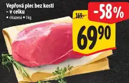 Albert Vepřová plec bez kosti - v celku nabídka