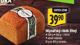 Albert Mlynářský chléb žitný nabídka