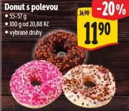 Albert Donut s polevou nabídka