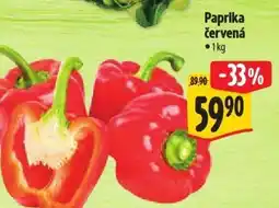 Albert Paprika červená nabídka