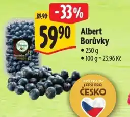Albert Albert Borůvky nabídka