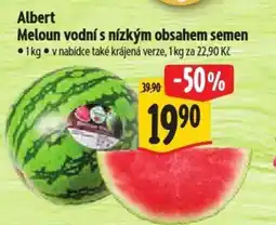 Albert Albert Meloun vodní s nízkým obsahem semen nabídka
