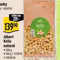 Albert Albert Kešu natural nabídka