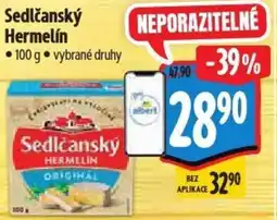 Albert Sedlčanský Hermelín nabídka