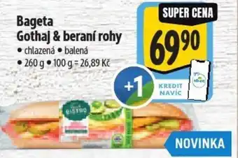 Albert Bageta Gothaj & beraní rohy nabídka