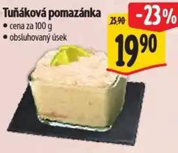 Albert Tuňáková pomazánka nabídka