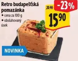 Albert Retro budapešťská pomazánka nabídka