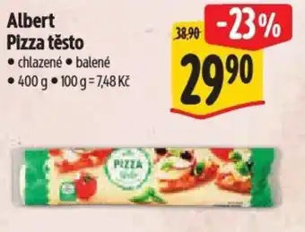 Albert Albert Pizza těsto nabídka