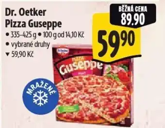 Albert Dr. Oetker Pizza Guseppe nabídka