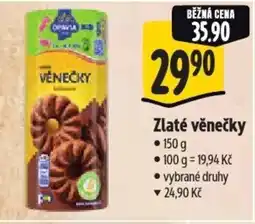 Albert Zlaté věnečky nabídka