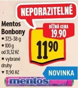 Albert Mentos Bonbony nabídka