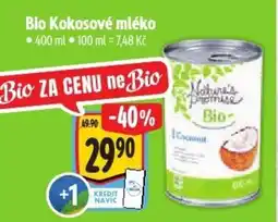 Albert Bio Kokosové mléko nabídka