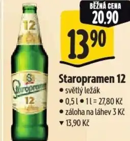 Albert Staropramen 12 nabídka