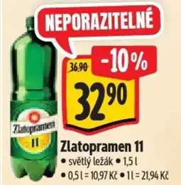 Albert Zlatopramen 11 nabídka