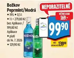 Albert Božkov Peprmint/Modrá nabídka