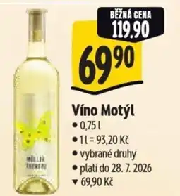 Albert Víno Motýl nabídka