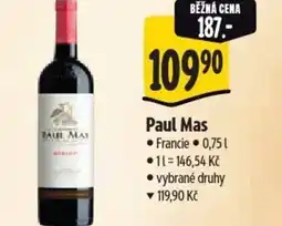 Albert Paul Mas nabídka