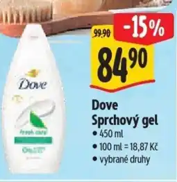 Albert Dove Sprchový gel nabídka