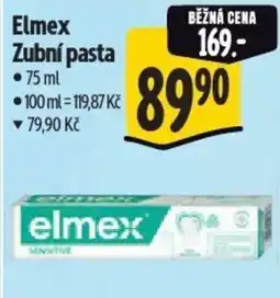 Albert Elmex Zubní pasta nabídka