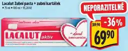 Albert Lacalut Zubní pasta + zubní kartáček nabídka