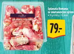 Albert Spianata Romana se smetanovým sýrem nabídka
