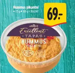 Albert Hummus pikantní nabídka
