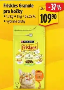 Albert Friskies Granule pro kočky nabídka