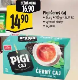 Albert Pigi Černý čaj nabídka