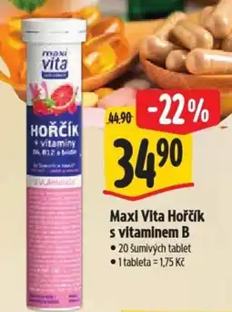 Albert Maxi Vita Hořčík s vitaminem B nabídka
