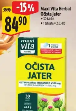Albert Maxi Vita Herbal Očista jater nabídka