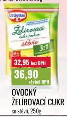 Ratio Dr.Oetker Ovocný želírovací cukr nabídka