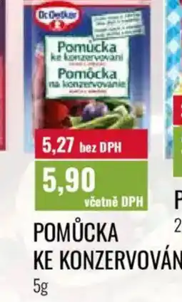 Ratio Dr.Oetker Pomůcka ke konzervování nabídka