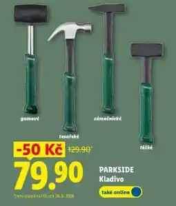 Lidl PARKSIDE Kladivo nabídka