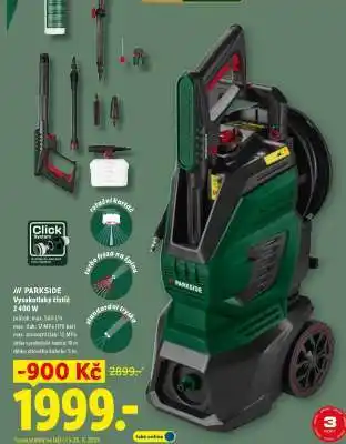 PARKSIDE VYSOKOTLAKÝ ČISTIČ 2400 W