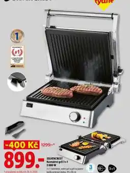Lidl SILVERCREST Kontaktní gril 3 v 1 nabídka