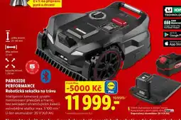Lidl PARKSIDE PERFORMANCE Robotická sekačka na trávu nabídka