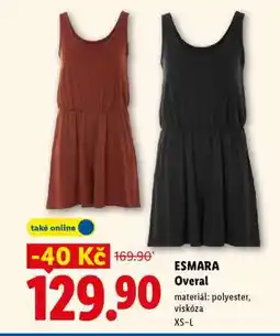 Lidl ESMARA OVERAL nabídka