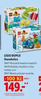 Lidl LEGO DUPLO stavebnice nabídka