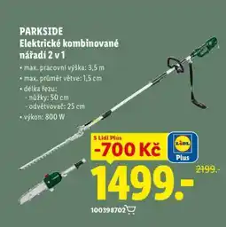 Lidl PARKSIDE Elektrické kombinované nářadí 2 v 1 nabídka