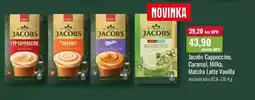 Ratio Jacobs Cappuccino, Caramel, Milka, Matcha Latte Vanilla nabídka