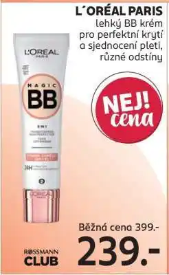 Rossmann L'Oréal Paris nabídka