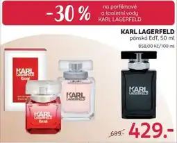 Rossmann Karl Lagerfeld nabídka