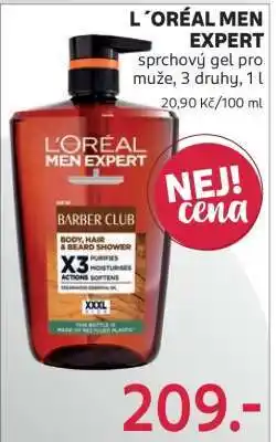Rossmann L‘Oréal Men Expert nabídka