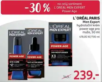 Rossmann L'Oréal Paris Men Expert nabídka