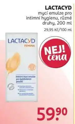 Rossmann Lactacyd nabídka