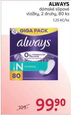 Rossmann Always nabídka