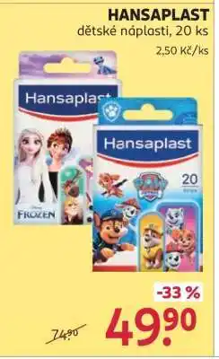 Rossmann hansaplast nabídka